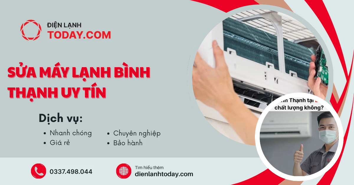 Sửa máy lạnh Bình Thạnh uy tín
