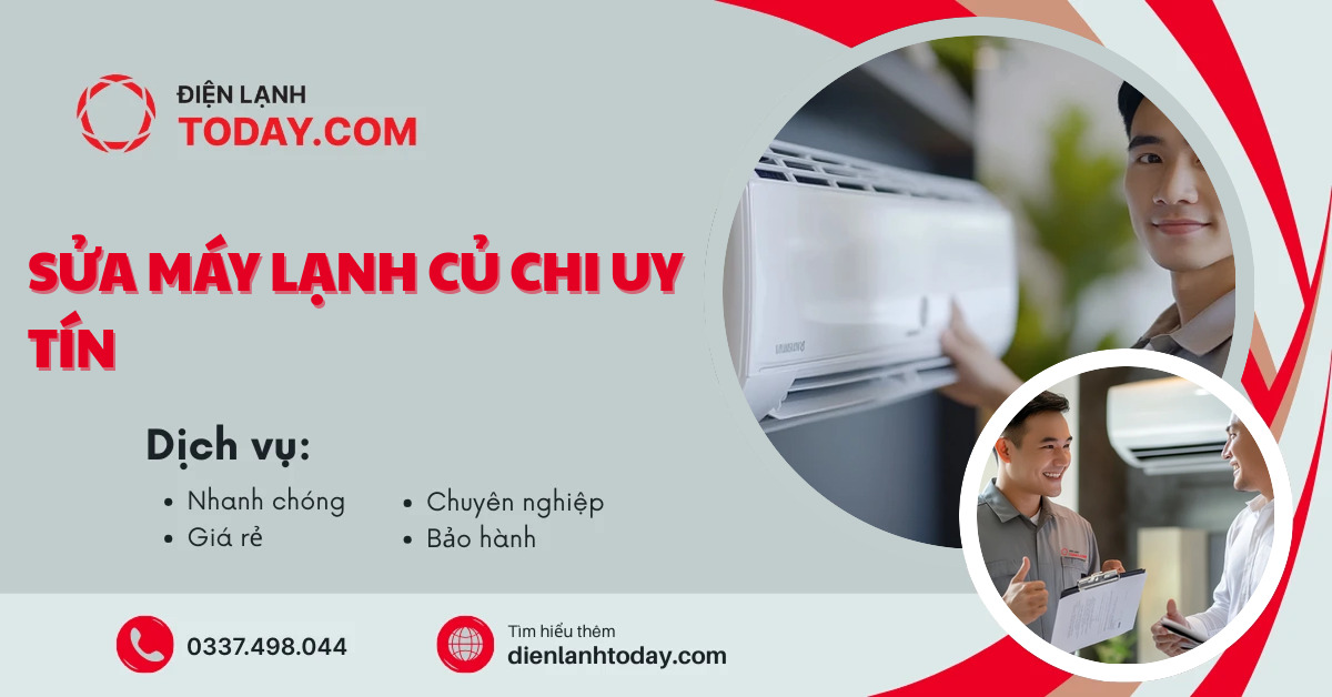 Sửa máy lạnh Củ Chi uy tín