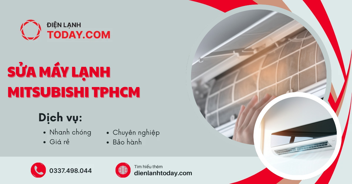 Sửa máy lạnh Mitsubishi TPHCM