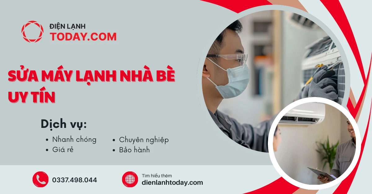 Sửa máy lạnh Nhà Bè uy tín