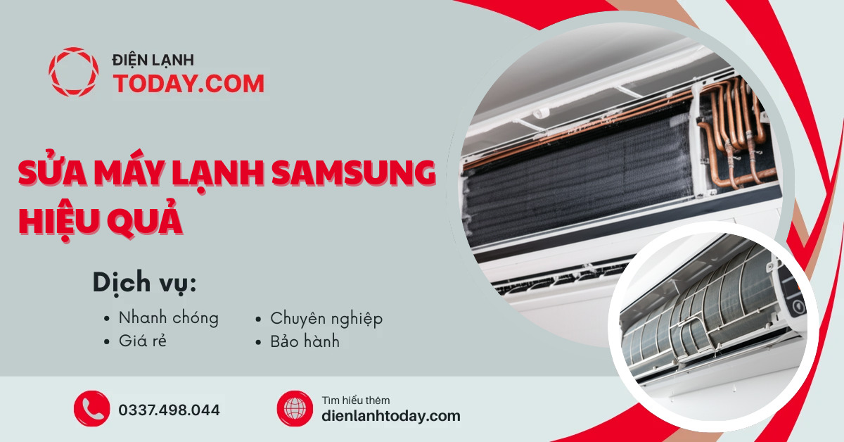 Sửa máy lạnh Samsung hiệu quả