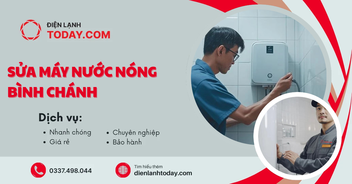 Sửa máy nước nóng Bình Chánh