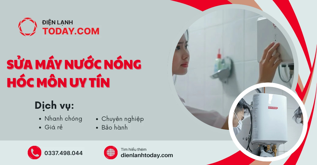 Sửa máy nước nóng Hóc Môn uy tín