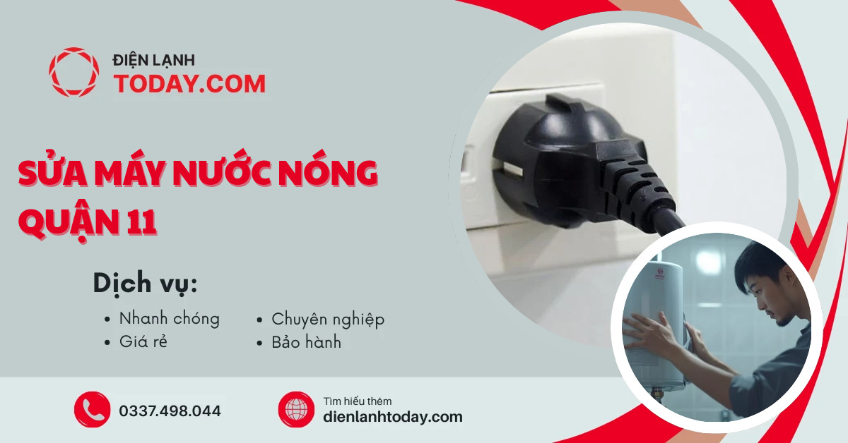 Sửa máy nước nóng quận 11