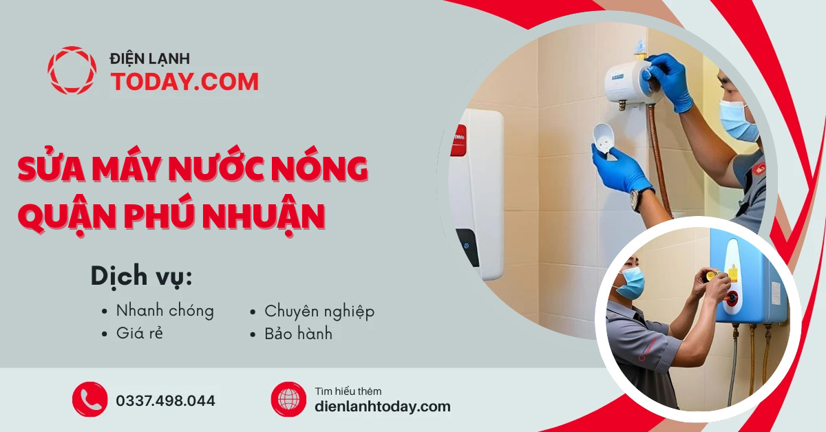 Sửa máy nước nóng quận Phú Nhuận