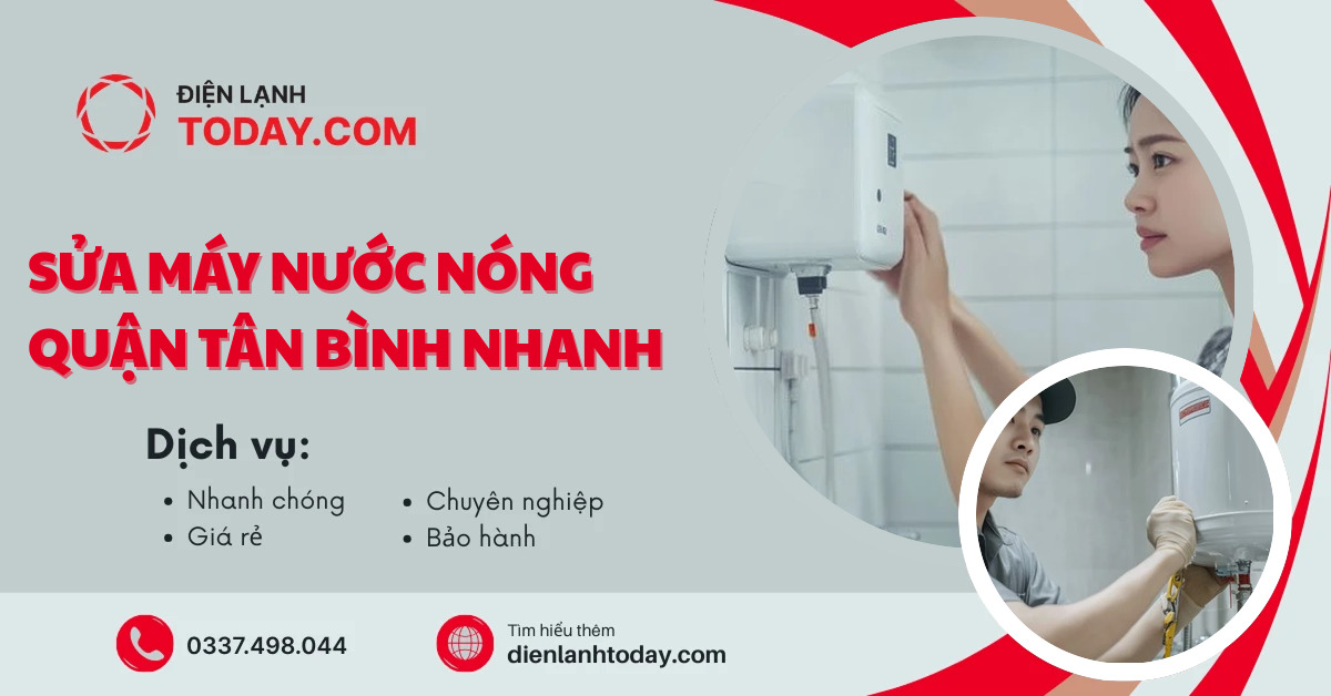 Sửa máy nước nóng quận tân bình nhanh