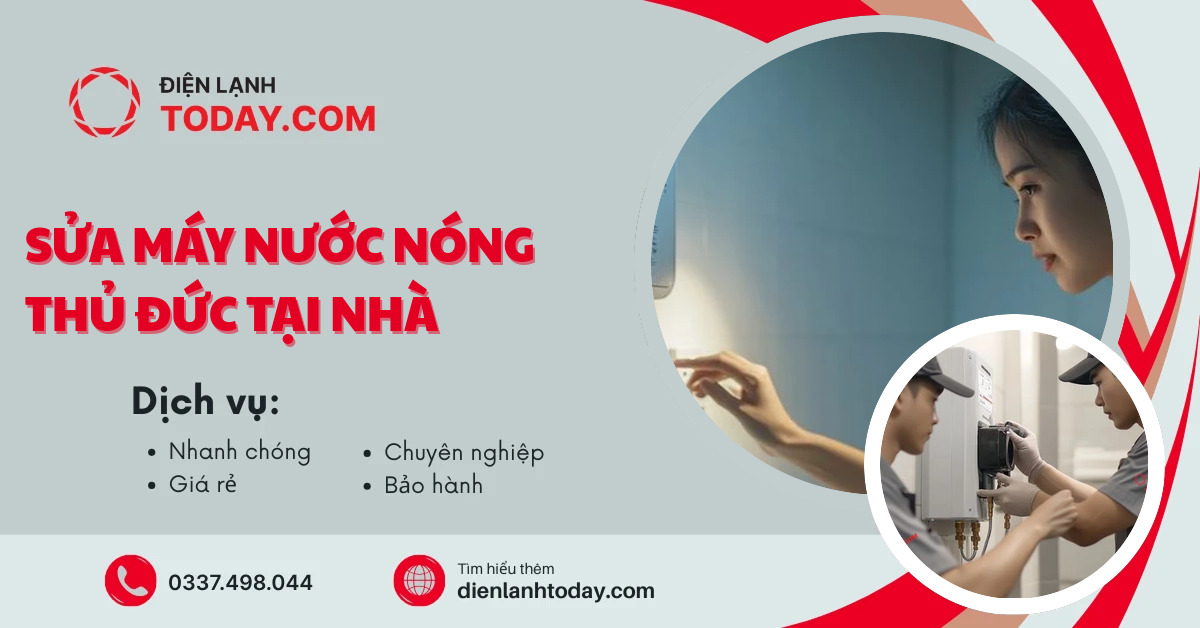 Sửa máy nước nóng Thủ Đức tại nhà