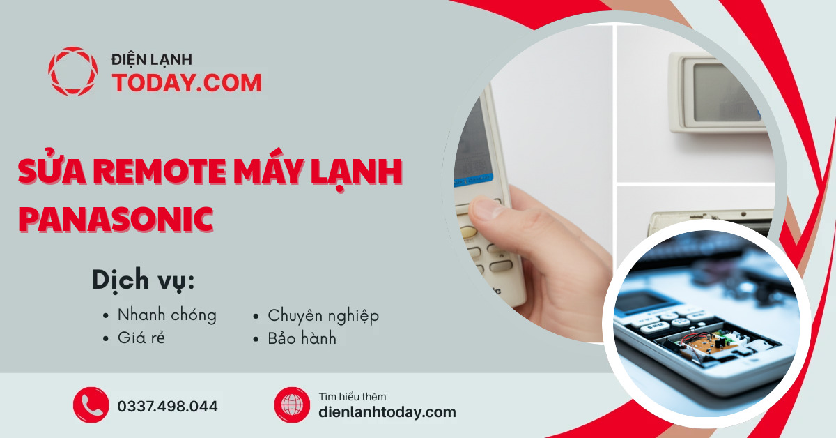 Sửa remote máy lạnh Panasonic