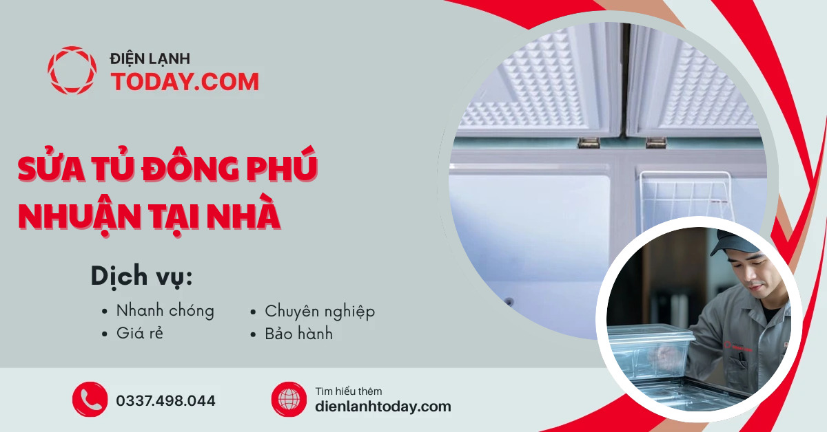 Sửa tủ đông Phú Nhuận tại nhà