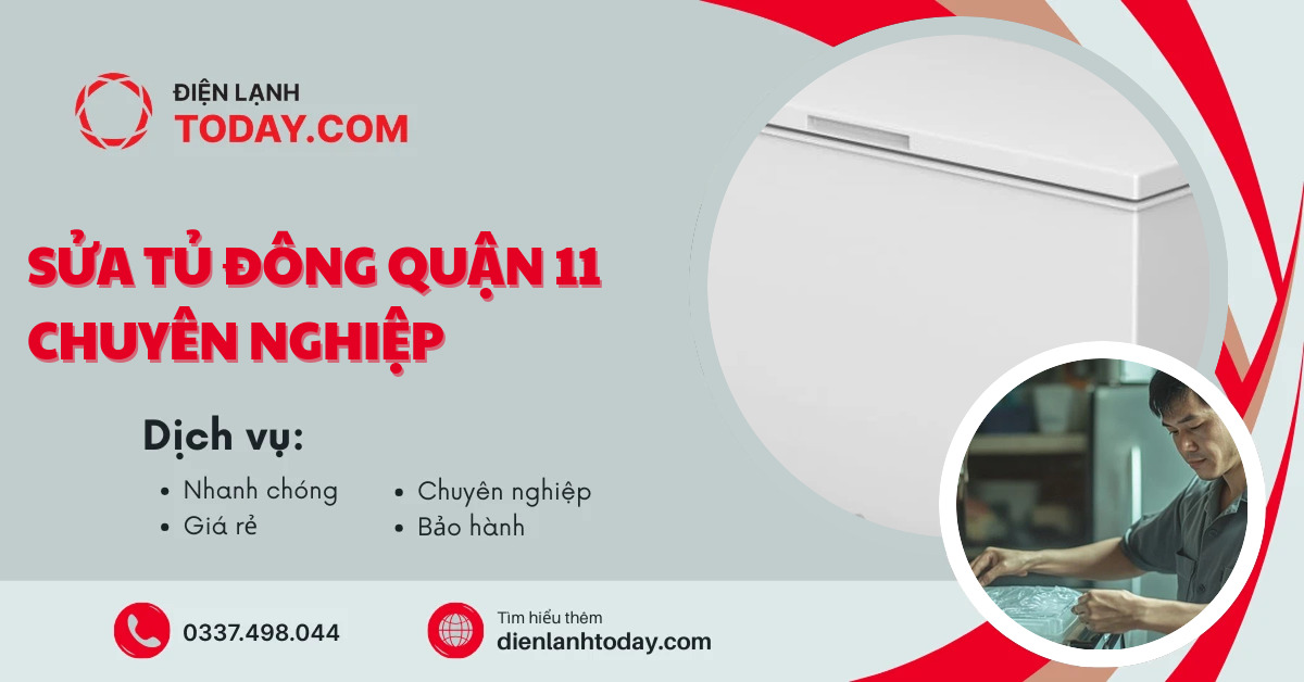 Sửa tủ đông quận 11 chuyên nghiệp