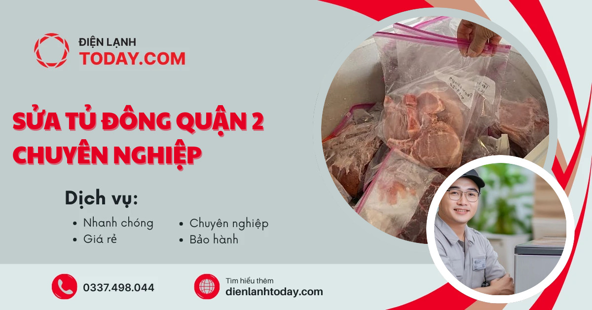 Sửa tủ đông quận 2 chuyên nghiệp