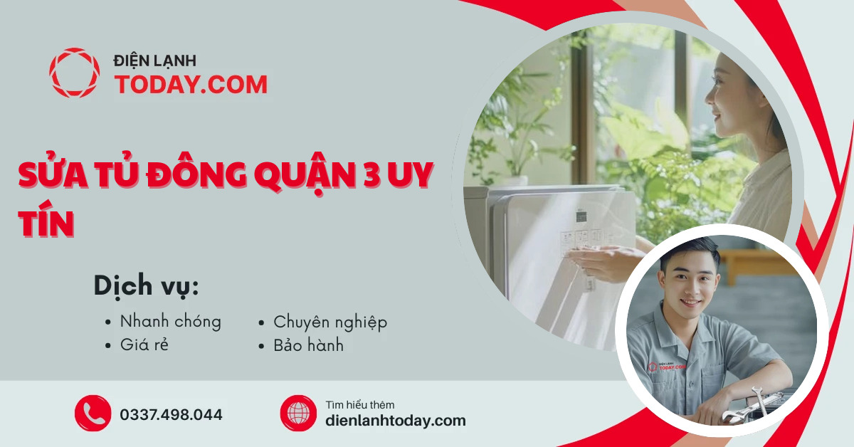 Sửa tủ đông quận 3 uy tín