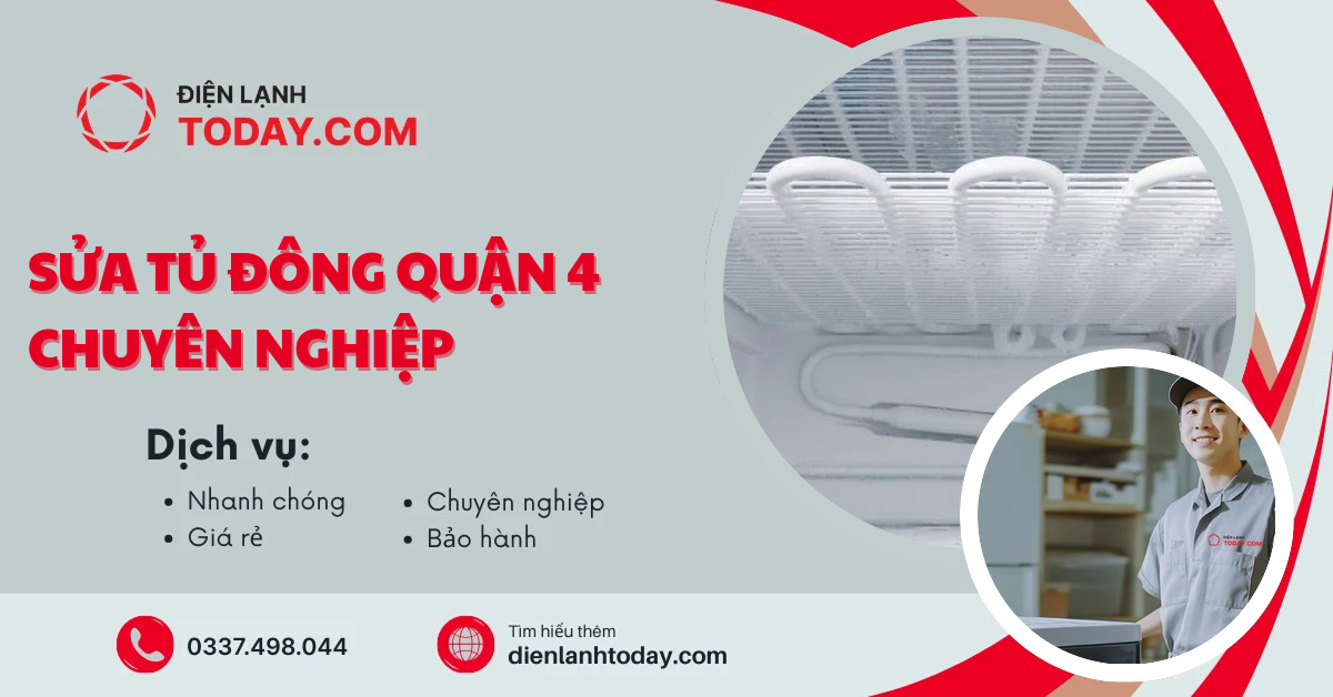Sửa tủ đông quận 4 chuyên nghiệp