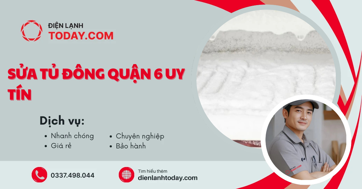 Sửa tủ đông quận 6 uy tín