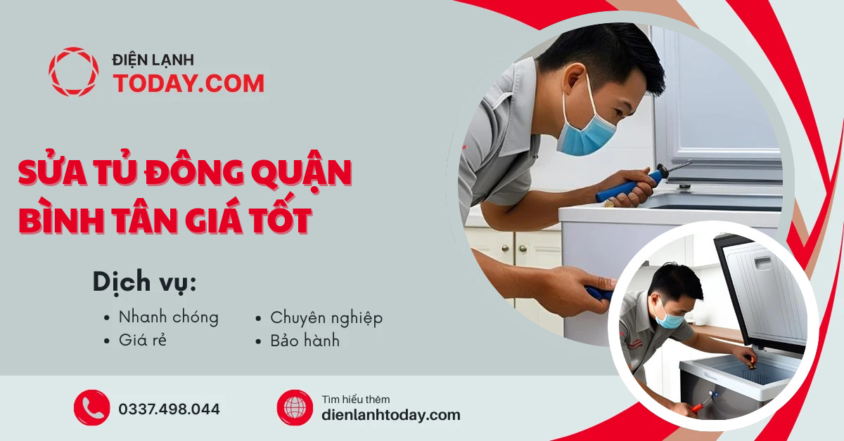 Sửa tủ đông quận Bình Tân giá tốt