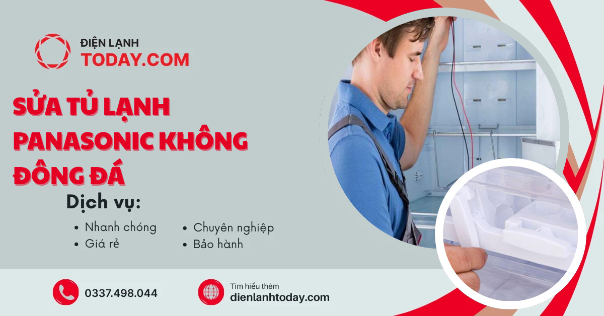 Sửa tủ lạnh Panasonic không đông đá