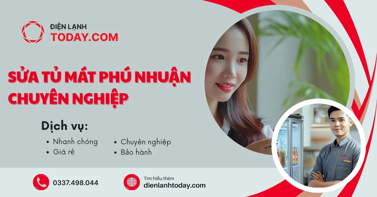 Sửa tủ mát Phú Nhuận chuyên nghiệp