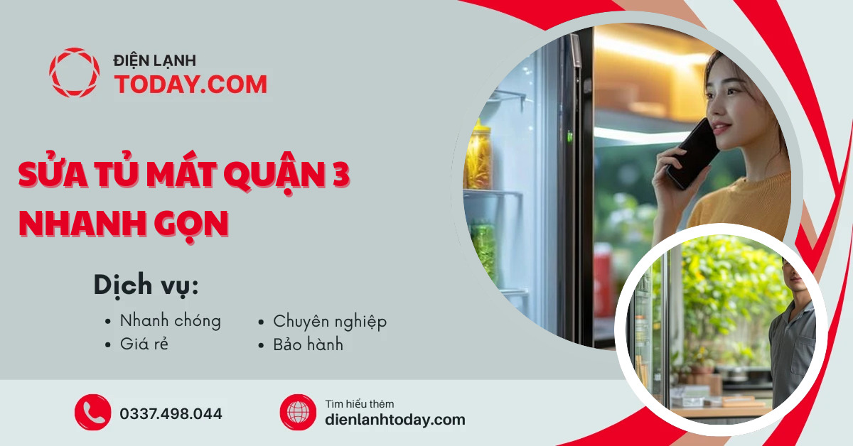Sửa tủ mát quận 3 nhanh gọn