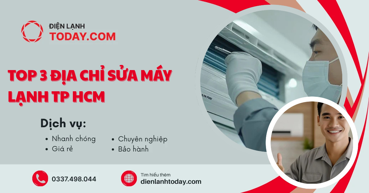 Top 3 địa chỉ sửa máy lạnh TP HCM