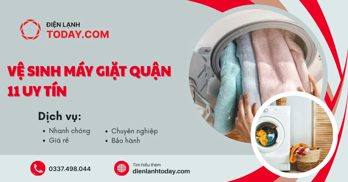 Vệ sinh máy giặt quận 11 uy tín