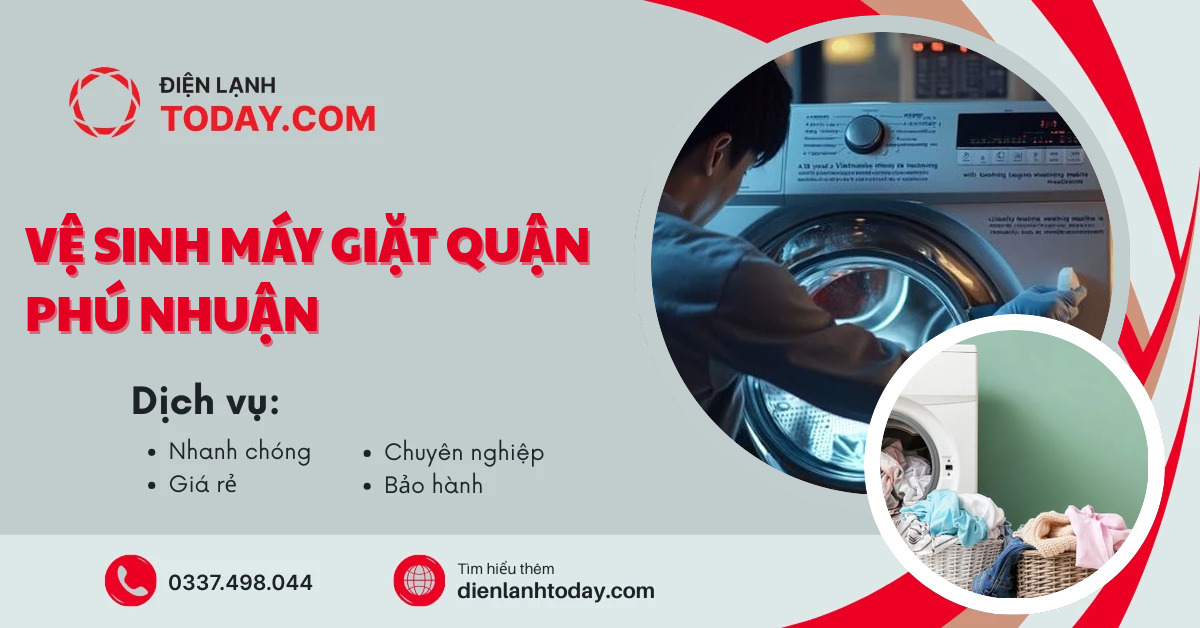 Vệ sinh máy giặt quận phú nhuận