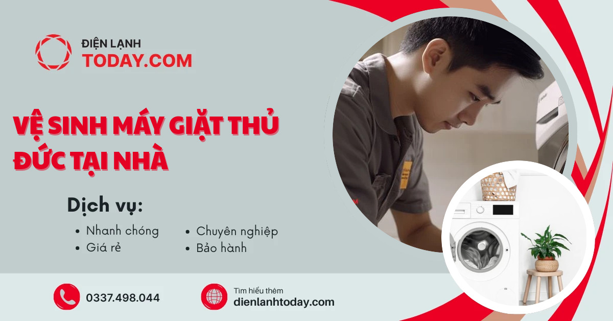 Vệ sinh máy giặt Thủ Đức tại nhà