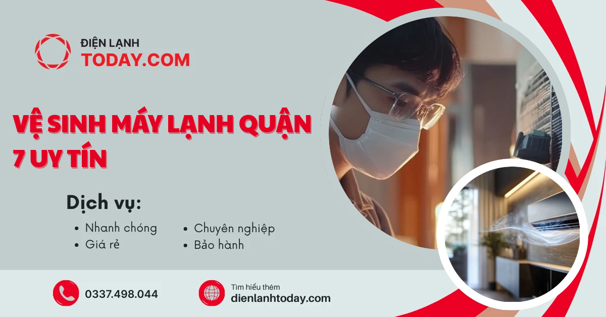 Vệ sinh máy lạnh Quận 7 uy tín