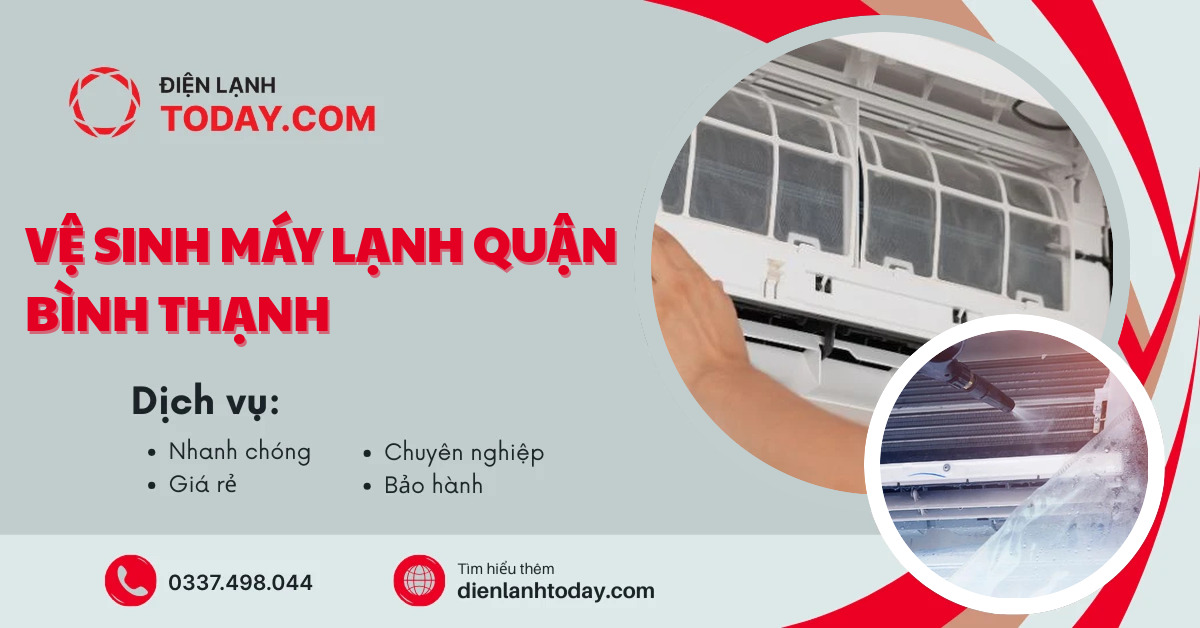 Vệ sinh máy lạnh quận Bình Thạnh