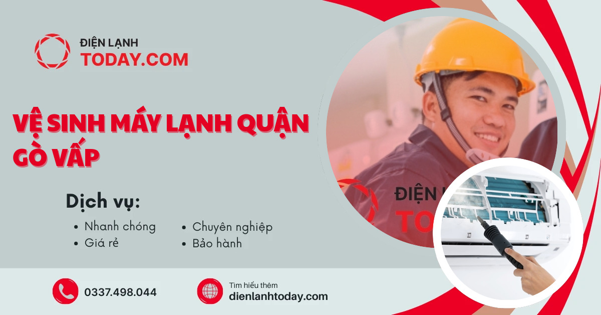 Vệ sinh máy lạnh quận Gò Vấp