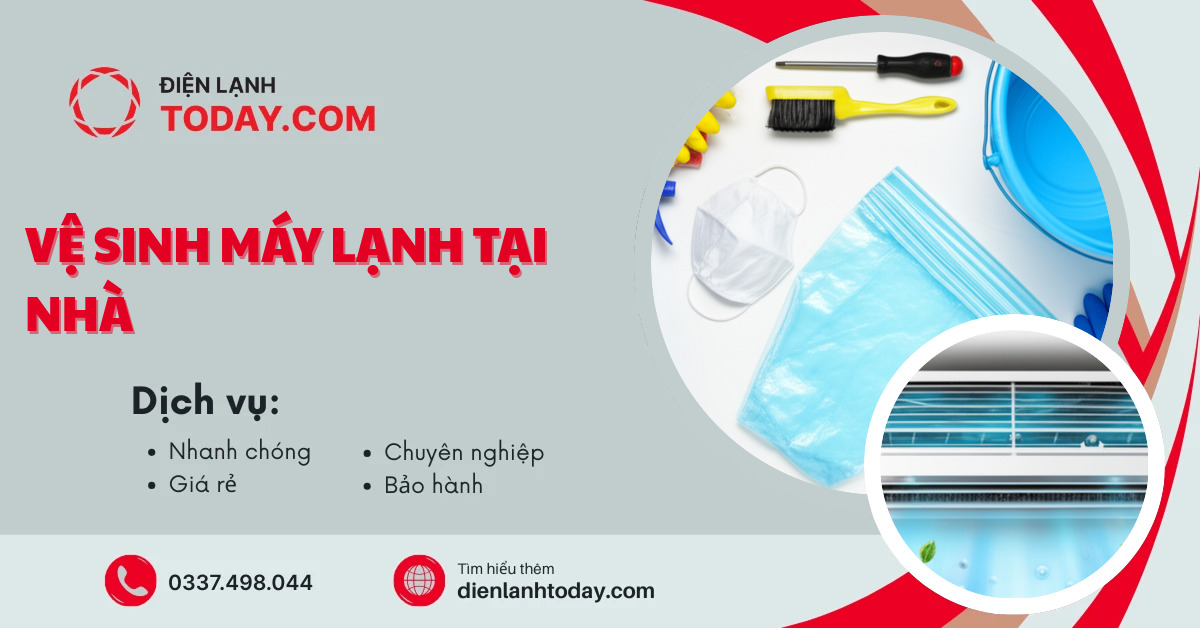 Vệ sinh máy lạnh tại nhà