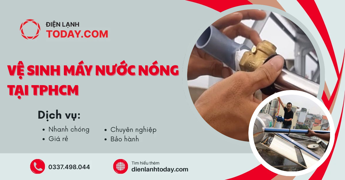 Vệ sinh máy nước nóng tại TPHCM
