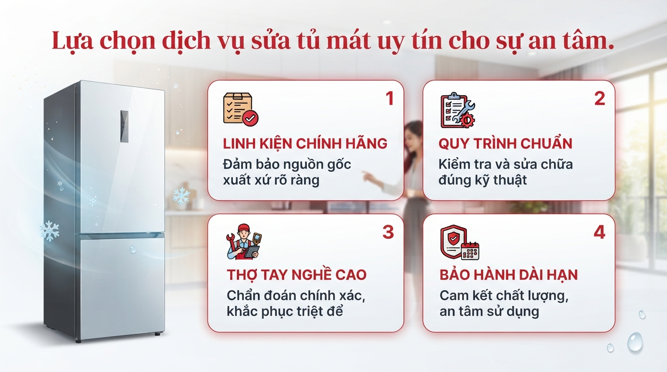 Bảng Giá Sửa Tủ Mát Cập Nhật Mới Nhất: Chi Tiết Từng Lỗi Phổ Biến