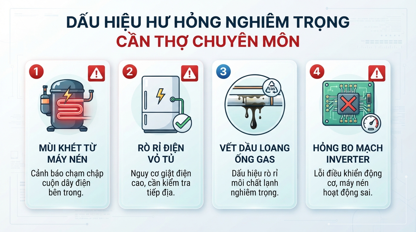 Các sự cố phức tạp cần thiết bị đo áp suất và thợ có chuyên môn. Các sự cố phức tạp cần thiết bị đo áp suất và thợ có chuyên môn.