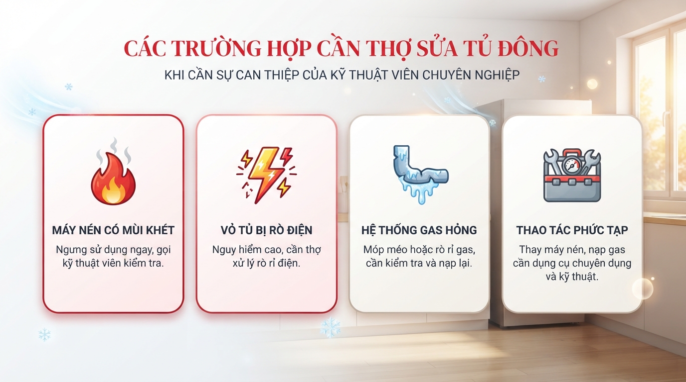 Cách sửa tủ đông Sanaky tại nhà đúng cách và chuẩn kỹ thuật