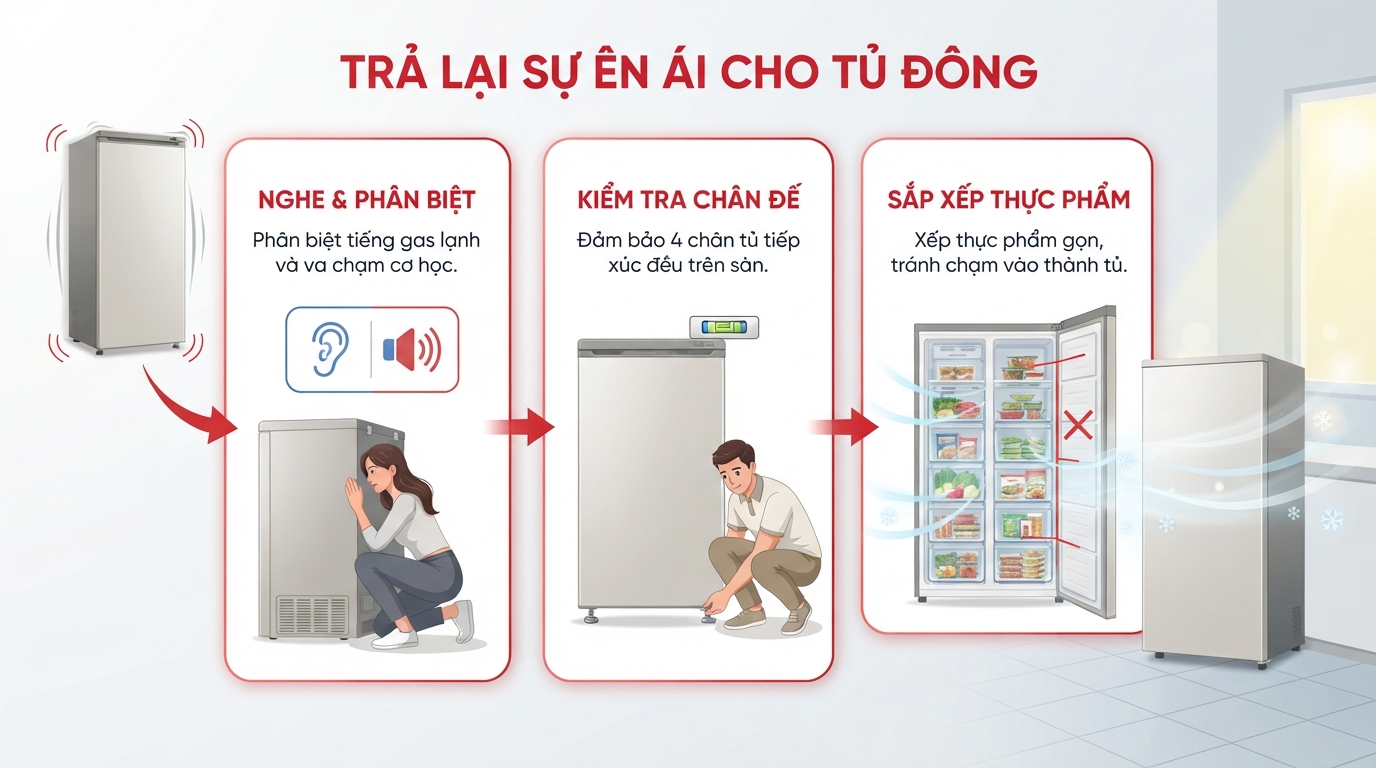 Cách sửa tủ đông Sanaky tại nhà đúng cách và chuẩn kỹ thuật