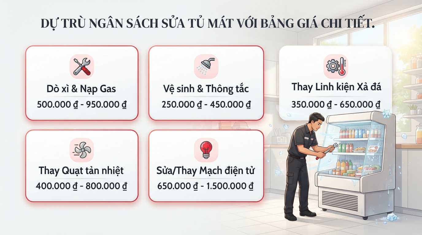 Quy trình dịch vụ chuyên nghiệp đảm bảo tính minh bạch từ khâu báo giá đến chế độ bảo hành.