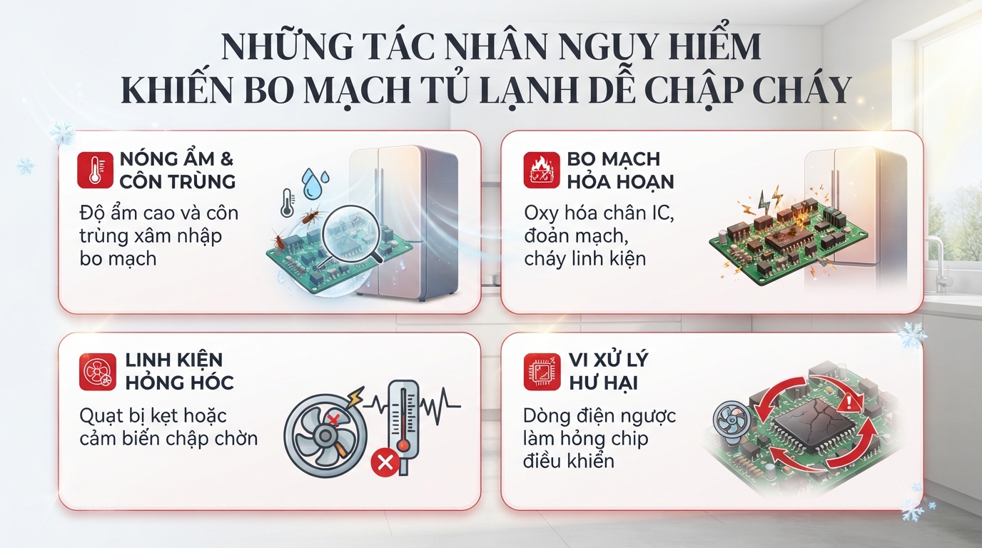 Quy trình kiểm tra bo mạch bằng thiết bị đo chuyên dụng trước khi lắp hoàn thiện.