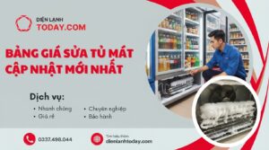 Bảng Giá Sửa Tủ Mát Cập Nhật Mới Nhất: Chi Tiết Từng Lỗi Phổ Biến