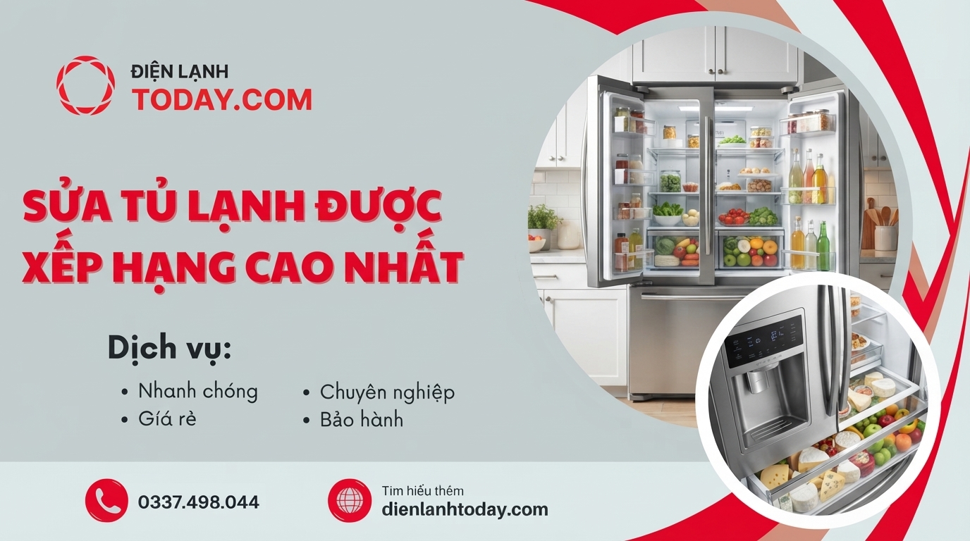 Sửa tủ lạnh được xếp hạng cao nhất: tiêu chí và phương án phù hợp