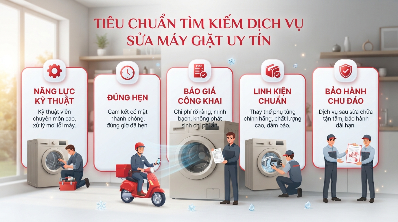 Sửa Chữa Máy Giặt HCM: Dịch Vụ Tận Nơi, Nhanh Chóng Và Uy Tín