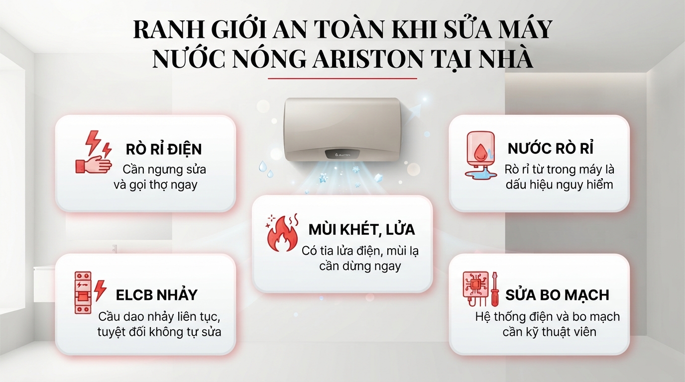 Sửa máy nước nóng: Cách khắc phục lỗi hiệu quả và nhanh chóng