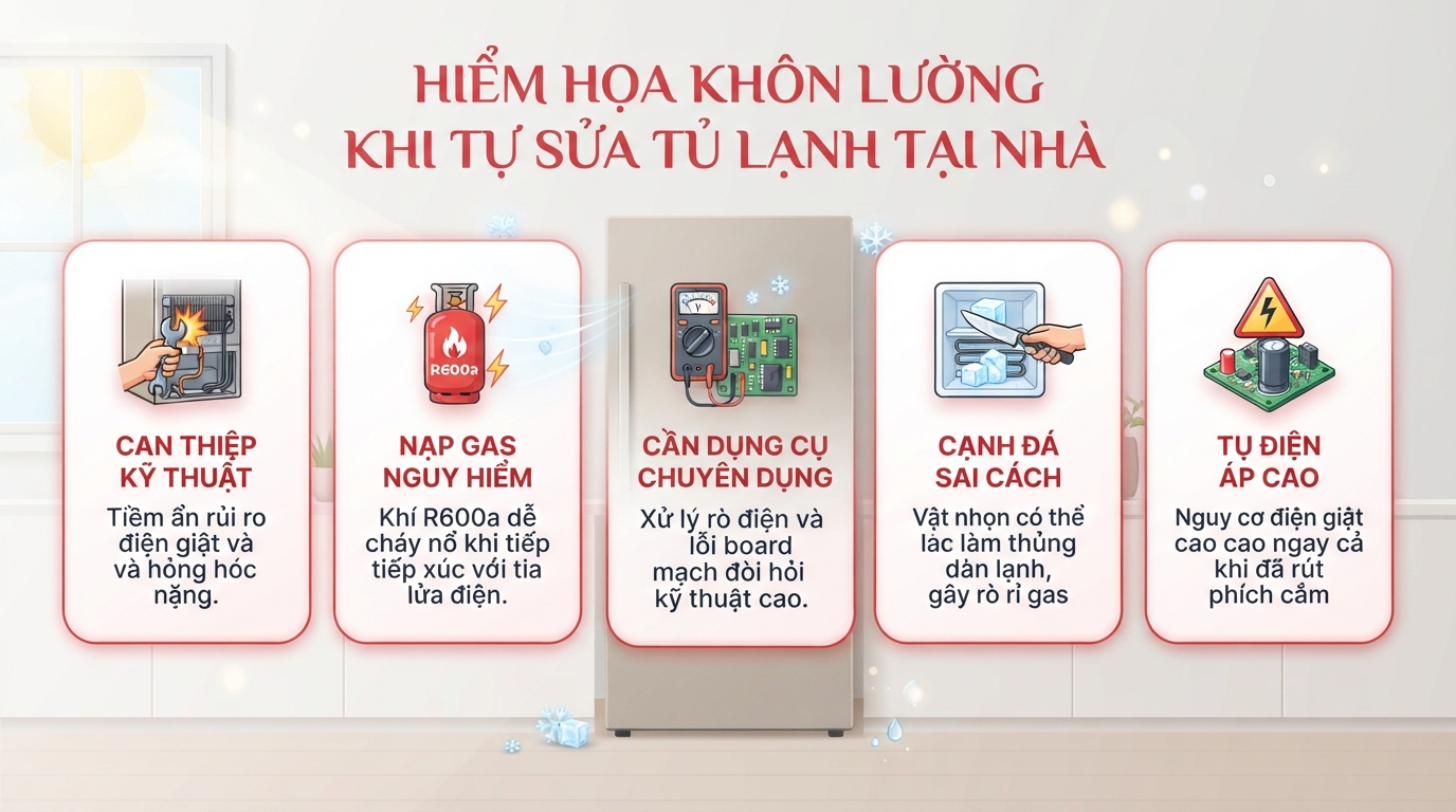 Sửa tủ lạnh được xếp hạng cao nhất: tiêu chí và phương án phù hợp