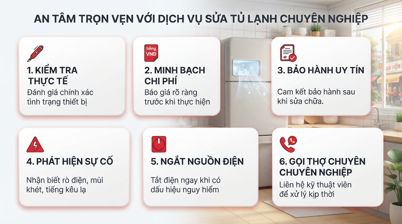 Sửa tủ lạnh được xếp hạng cao nhất: tiêu chí và phương án phù hợp