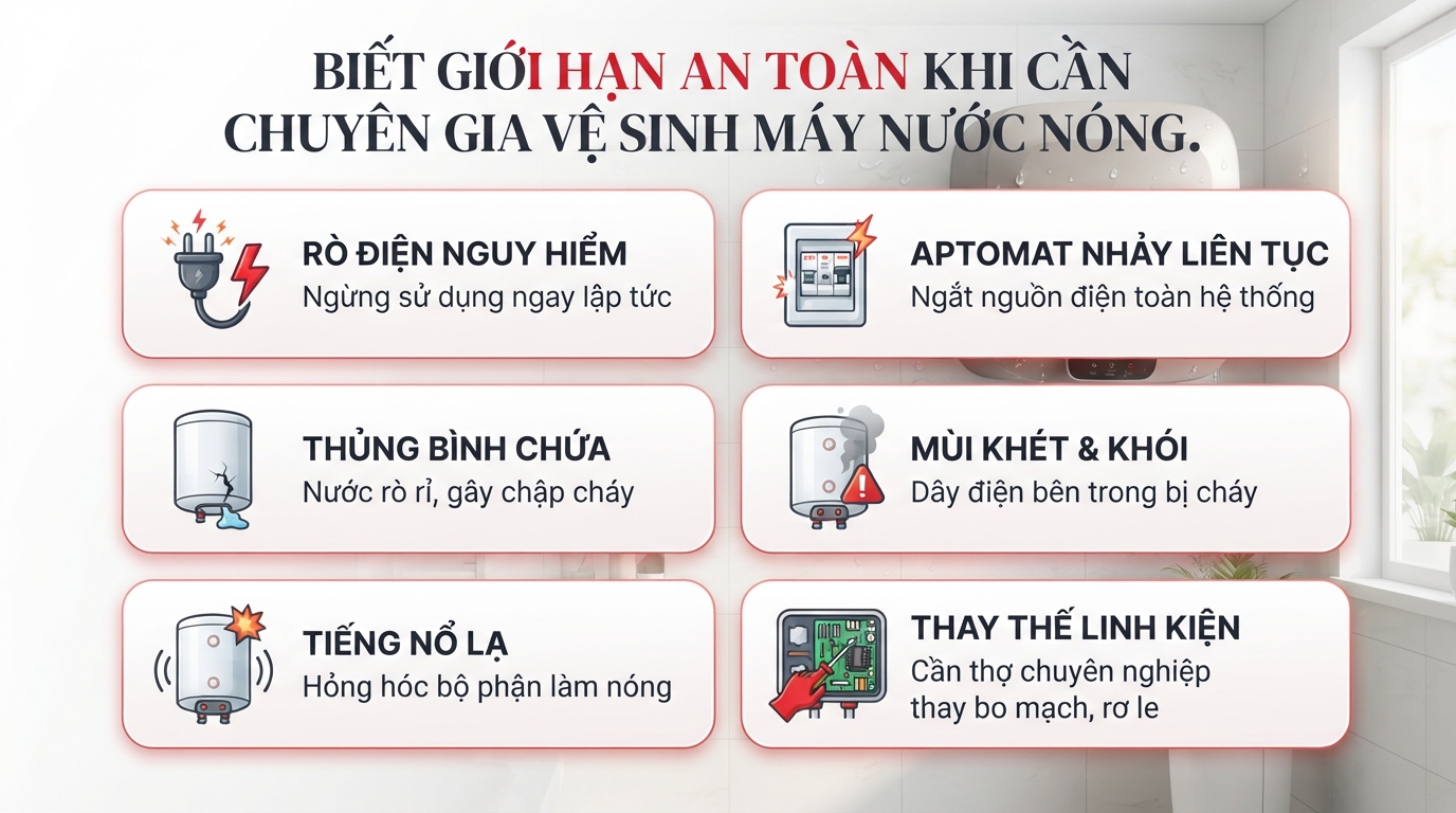 Vệ Sinh Máy Nước Nóng Tại Nhà: Hướng Dẫn An Toàn & Hiệu Quả