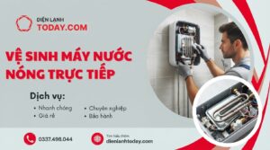 Vệ sinh máy nước nóng trực tiếp: Hướng dẫn chi tiết và an toàn