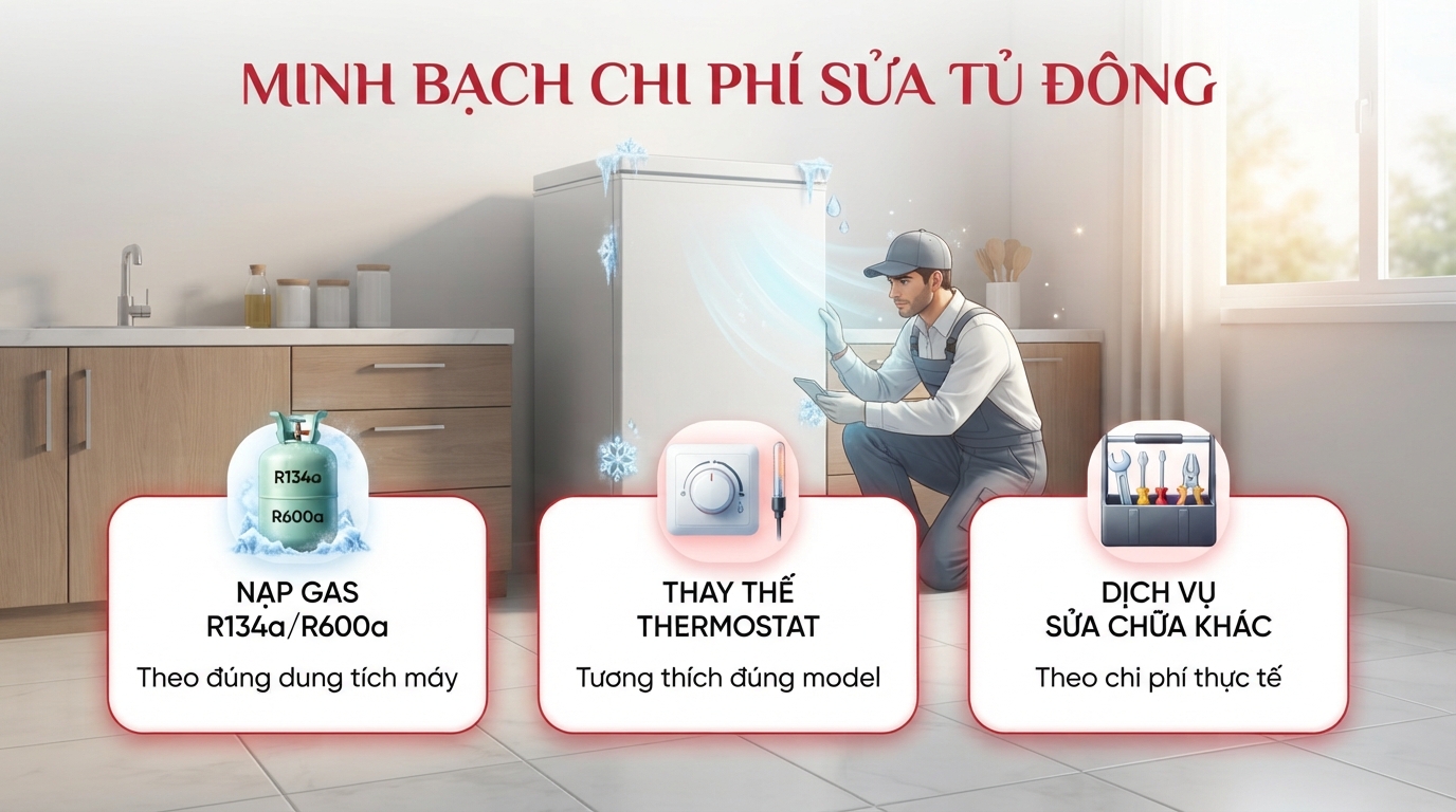 Việc đo áp suất gas giúp xác định chính xác lượng môi chất lạnh cần bổ sung.
